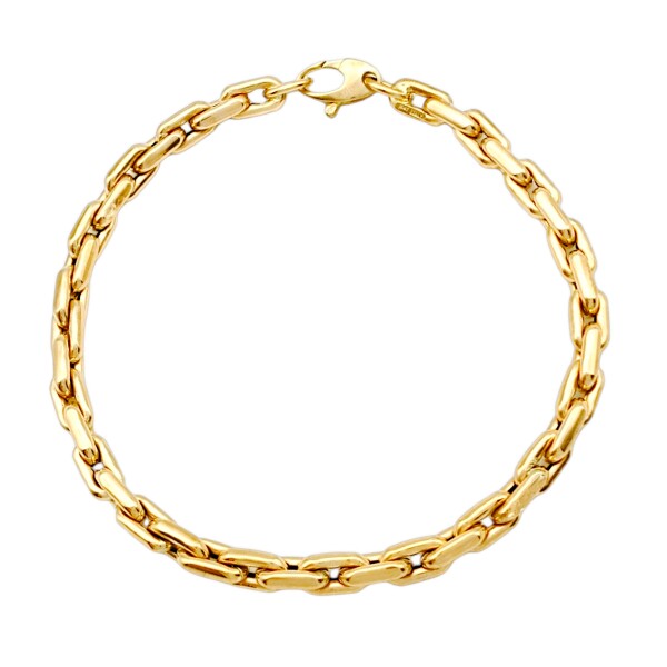 Pulsera Cardano-Oro bajo-Sin Piedra-PU8010 sinpiedra