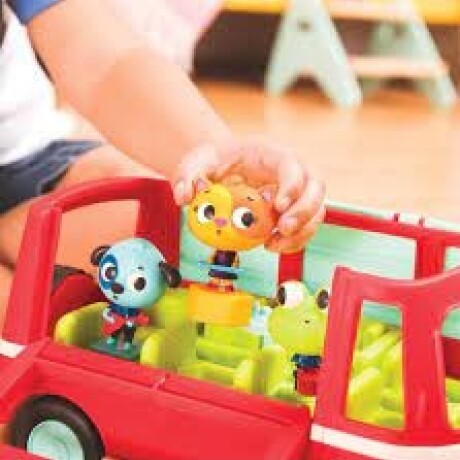 Autobús musical iluminado Autobús musical iluminado