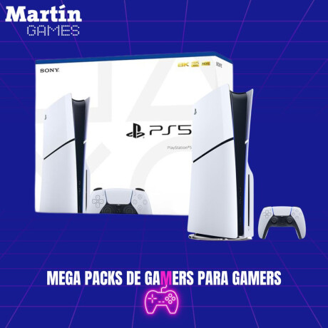 PS5 PLAYSTATION 5 SLIM 0KM CON LECTORA PS5 PLAYSTATION 5 SLIM 0KM CON LECTORA