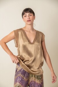 BLUSA ENCINO Tostado