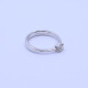 Anillo solitario oro 18k con brillante Anillo solitario oro 18k con brillante