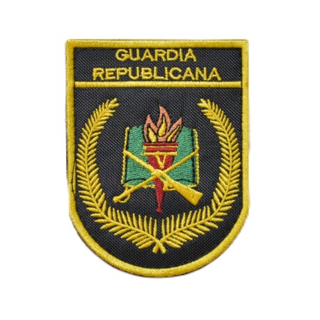 Parche bordado Guardia Republicana Dirección V Amarillo