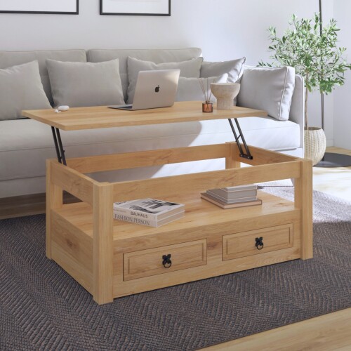 Mesa de centro Articulada - Linea Mexicana Natural