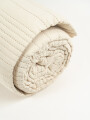 Cubrecama 2 Plazas Microfibra Washed Taupe / Mink / Vison
