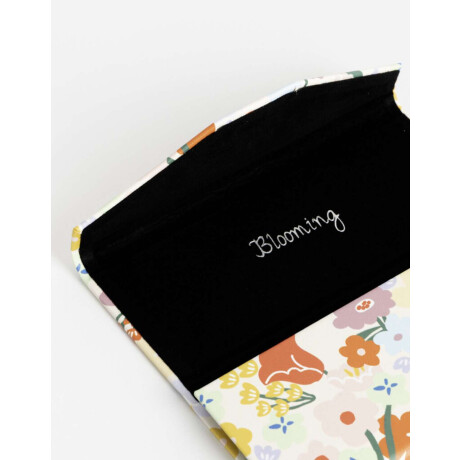 Estuche Plegable Flores Estampado Flores