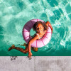 Inflable Redondo 60 cm Swim Ring Quut Rosa