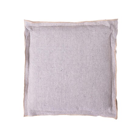 ALMOHADÓN NATURAL/BEIGE ALGODÓN OVA