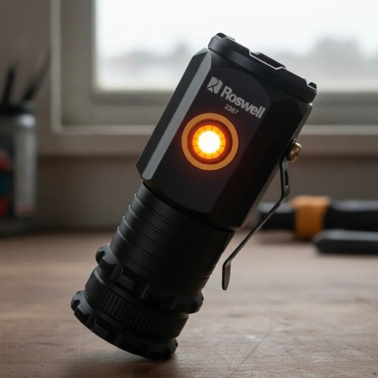 MINI LINTERNA RECARGABLE ROSWELL MINI LINTERNA RECARGABLE ROSWELL