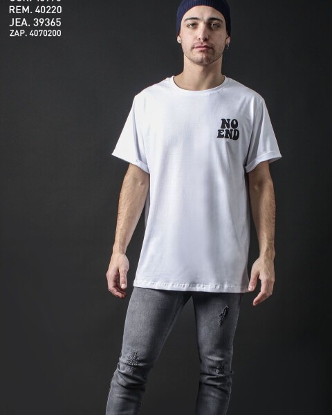 Remera Love That For You Oversize BLANCO