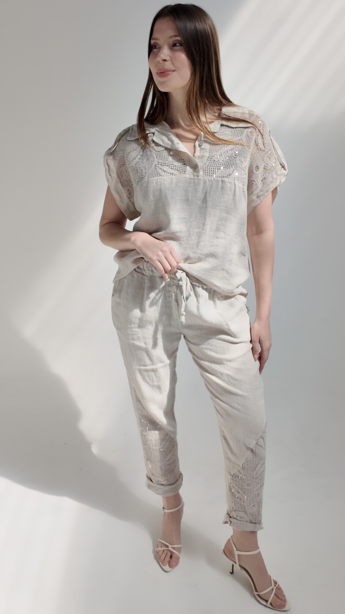 Pantalón Aetna Beige