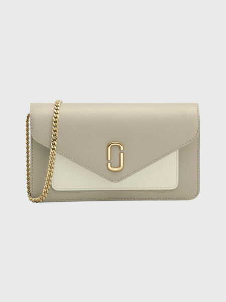 Marc Jacobs - Cartera con cadena, LongShot Beige