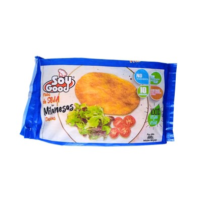 Milanesas De Soja Soy Good x10 Milanesa Soja Sana Delicia