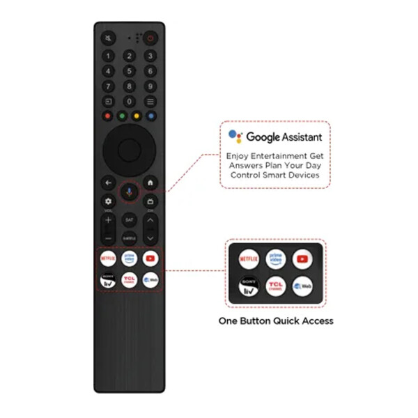 Smart Tv 50" Tcl Qled 50p7k 4k Uhd Google Tv TV 50 TCL QLED 50P7K