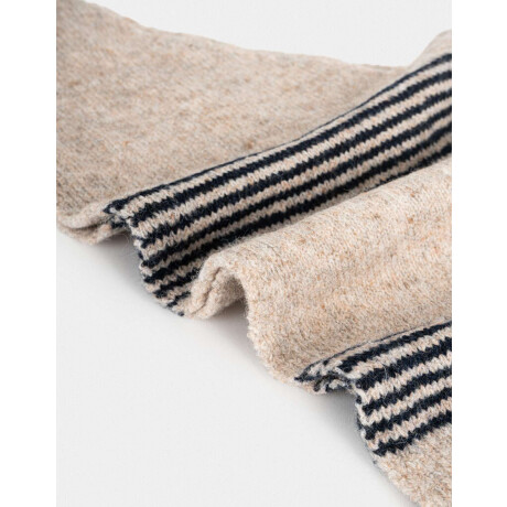 Bufandas Blanco Crudo