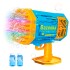Pistola Burbujas Bazooka X69 Disparadores Recargable Juguete Variante Color Azul