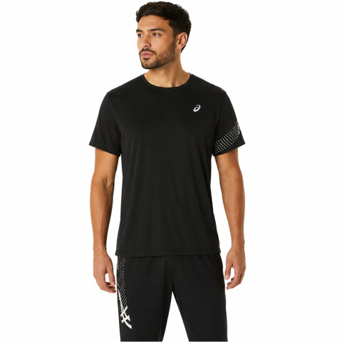 Polo Running Asics Icon Hombre Performance Black