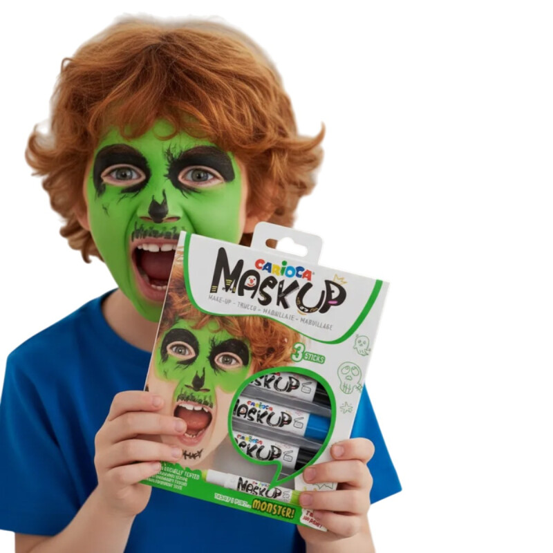 Maquillaje Facial Carioca Monstruo Maquillaje Facial Carioca Monstruo