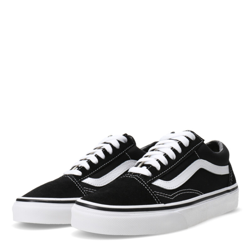 Championes Unisex VANS Old Skool Negro - Blanco