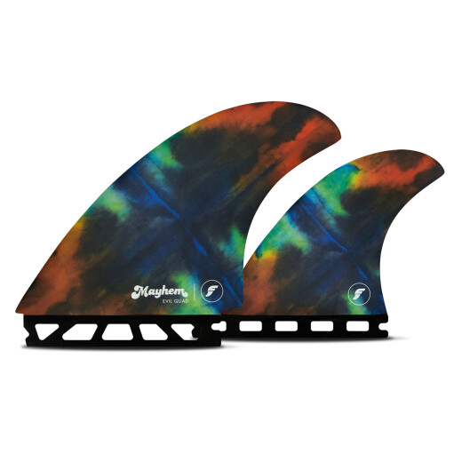 Quilla Futures Mayhem Evil Quad Universal Rainbow Quilla Futures Mayhem Evil Quad Universal Rainbow