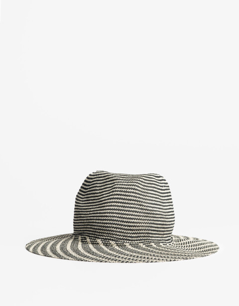 Sombreros Fedora con ala corta Sombrero Playa - Combinacion Bicolor