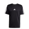 Remera de Hombre Adidas Essentials 3 Negro - Blanco