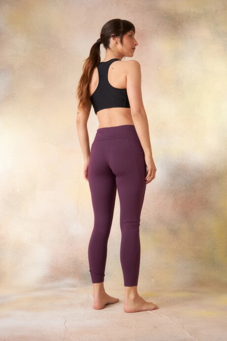 Calza larga Fitness bordó Calza larga Fitness bordó