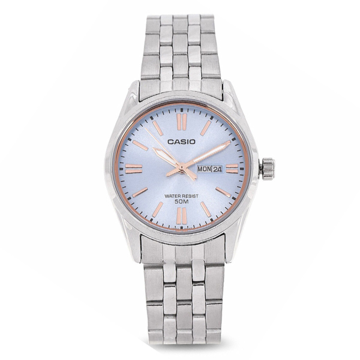 Reloj Casio LTP1335D-2ADF Clásico Acero Inoxidable Plata 