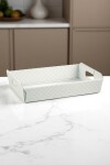 Bandeja 40x30x12 cm. - MATELASSE GRIGIO PERLA Bandeja 40x30x12 cm. - MATELASSE GRIGIO PERLA