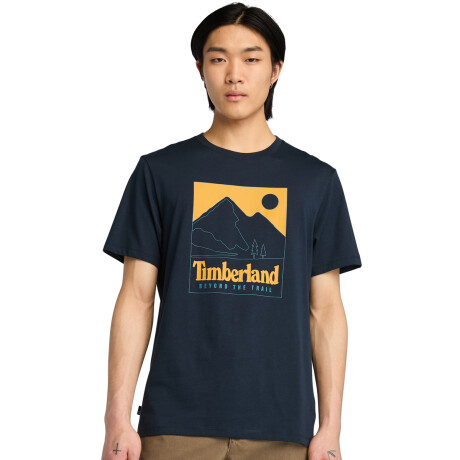 Remera Timberland de Hombre - Graphic SS Tee - TB0A6WDJ433 ELD