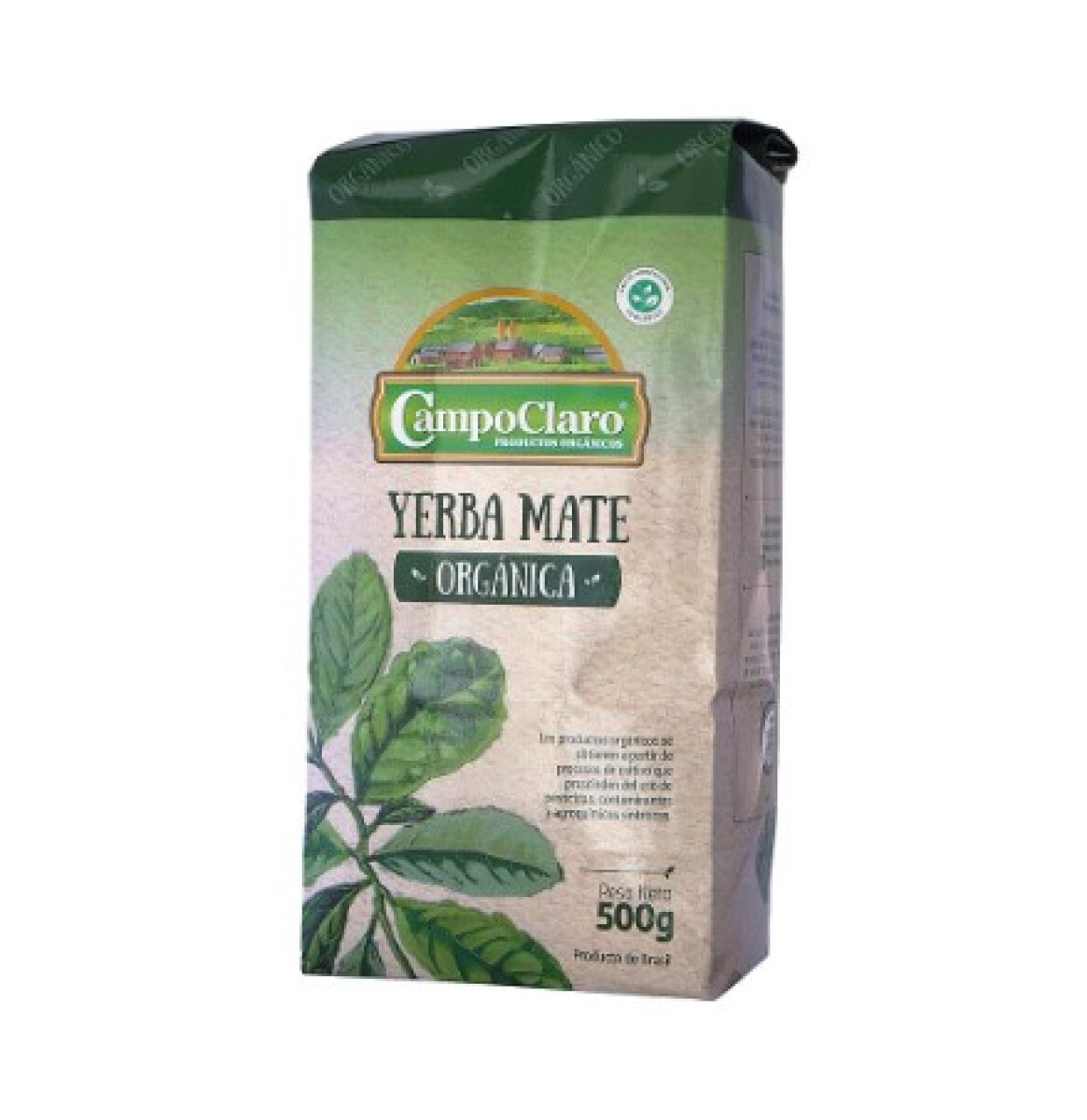 Campo Claro yerba orgánica - 500 g 