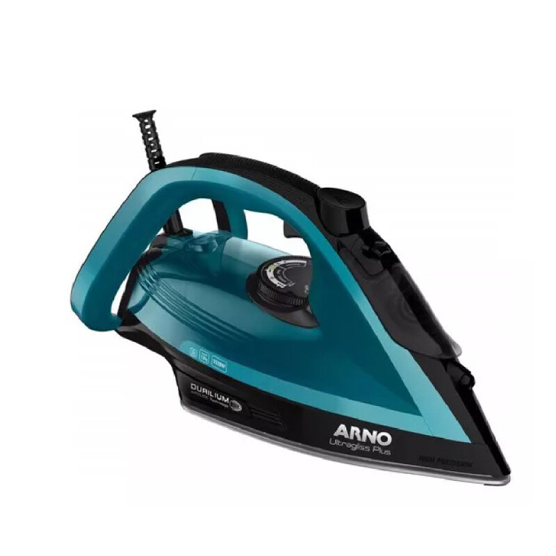 Plancha a vapor Arno Ultraglis | Antiadherente | Color azul y negro Plancha a vapor Arno Ultraglis | Antiadherente | Color azul y negro