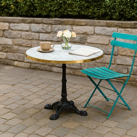MESA DE EXTERIOR GLOWING Blanco - CIRCULAR