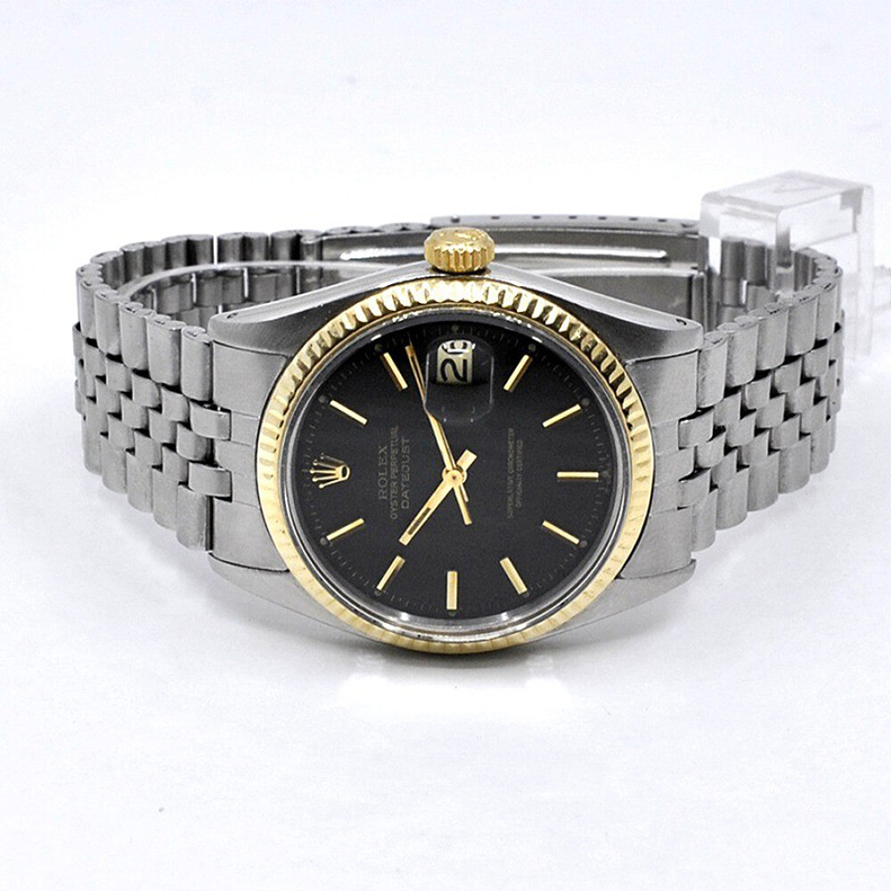 Rolex Datejust 1601 Dial Negro 36 Mm. Año 1973 Dos Tonos. Rolex Datejust 1601 Dial Negro 36 Mm. Año 1973 Dos Tonos.