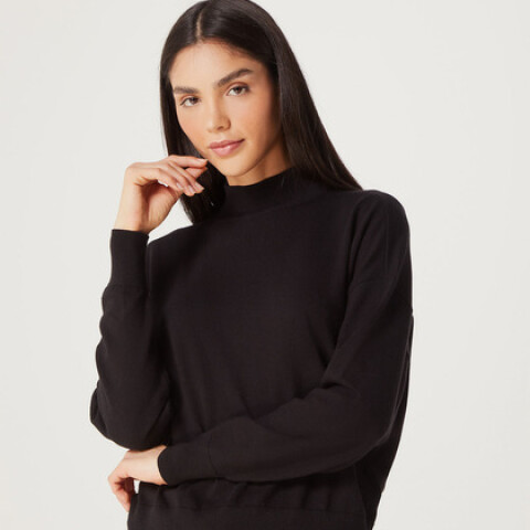BLUSAO FEMENINO ADULTO (SWEATER) ROSA CLARO
