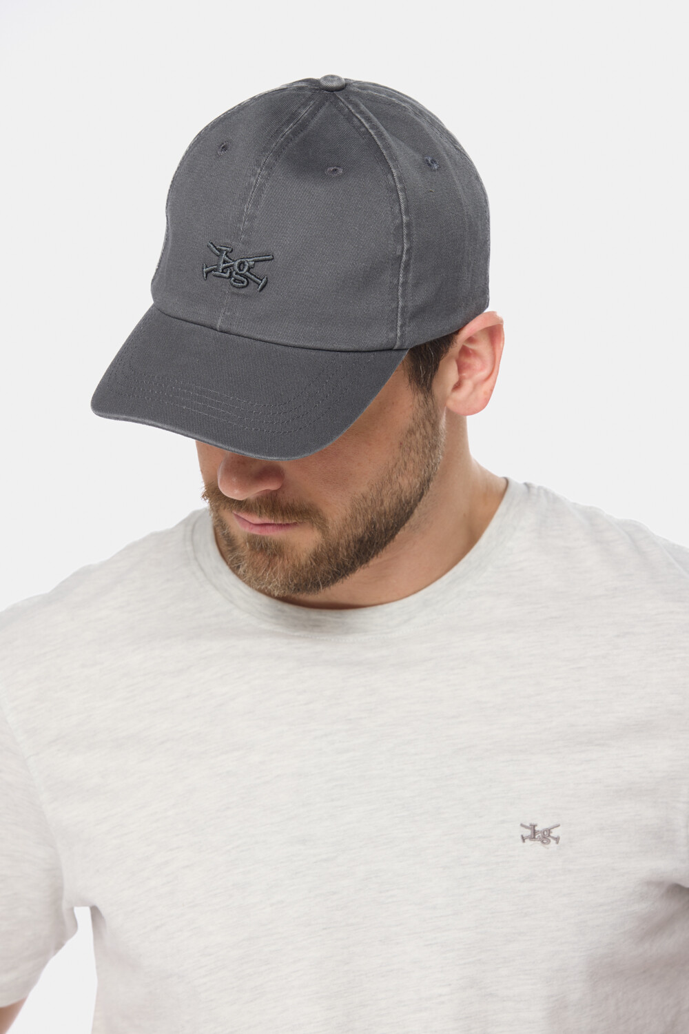 GORRO DE LONA Gris