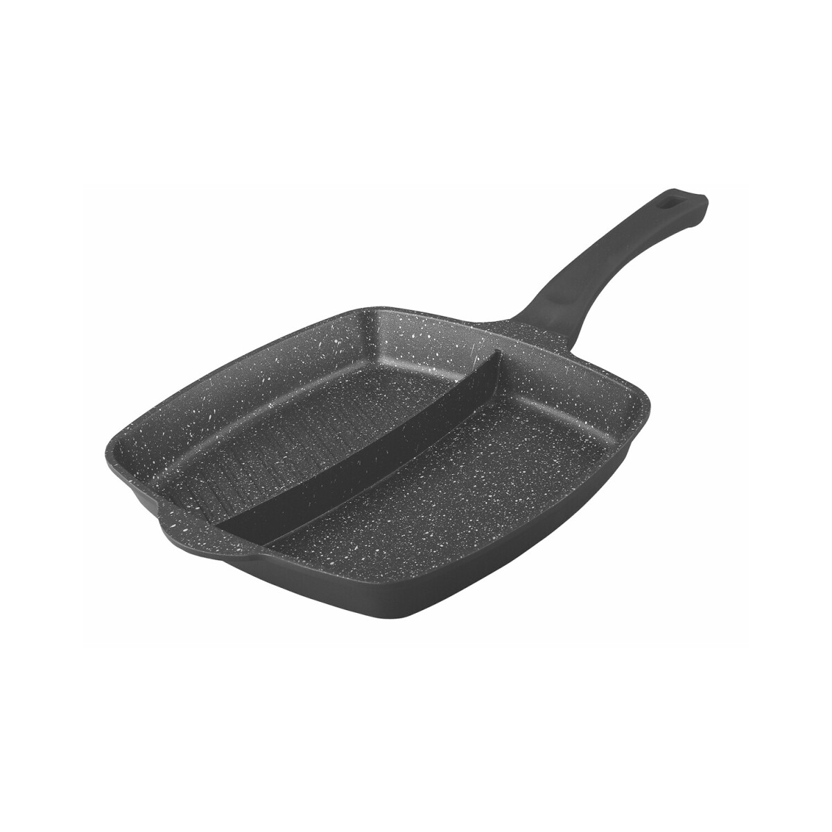 Plancha bifera doble antiadherente Cuori Nero 28cm 