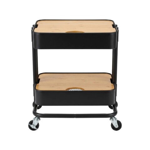 ORG METAL NEGRO/RUE 2 NIV Unica
