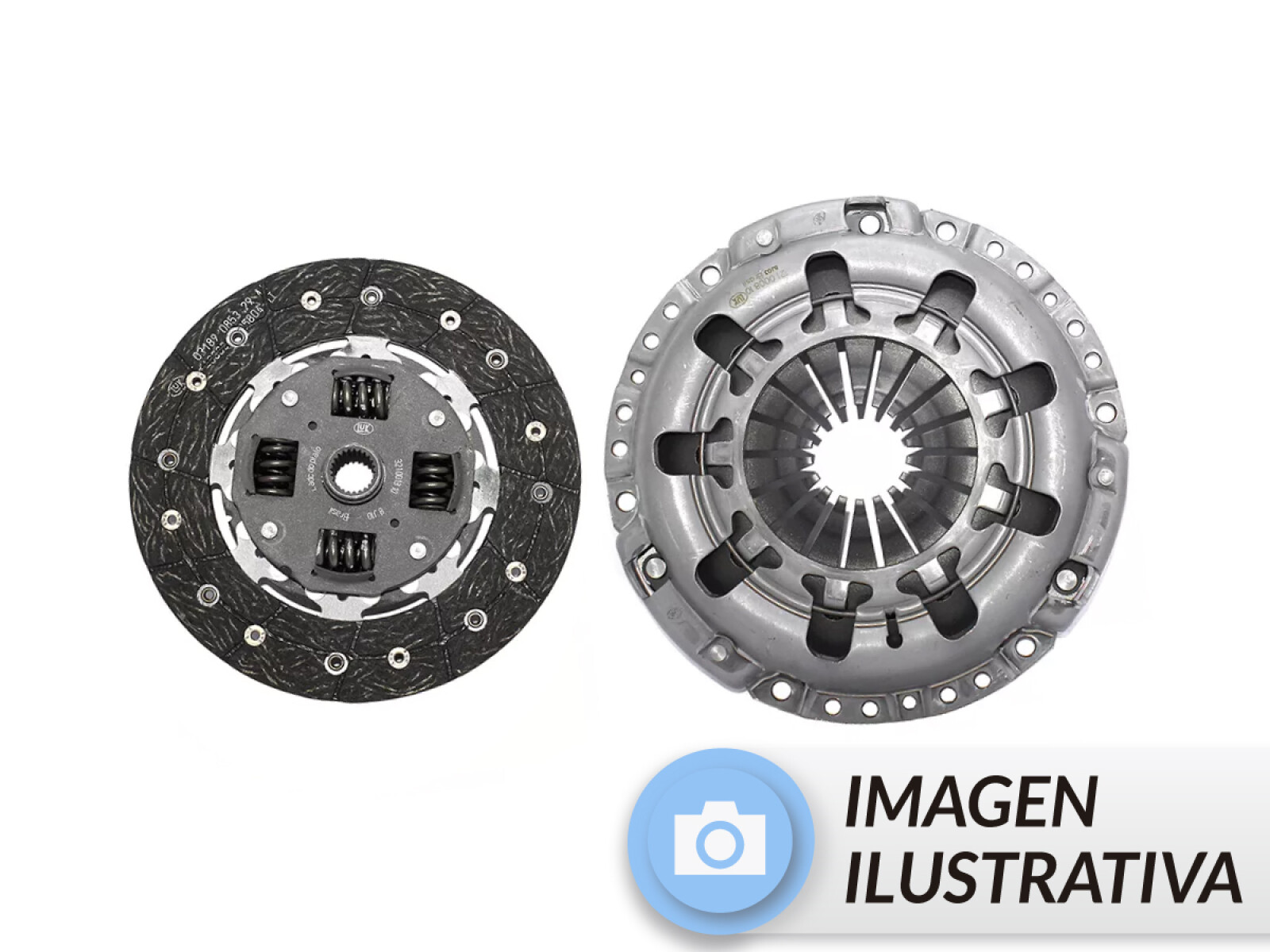 Kit Embrague C/Rod Luk Nissan D22 2.4 Nafta 12-25 Ø240-Est.24 