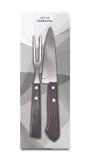 SET BARBACOA DEVON GRIS