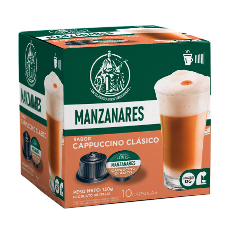 Cápsulas de Café Manzanares Cappuccino X10U 001