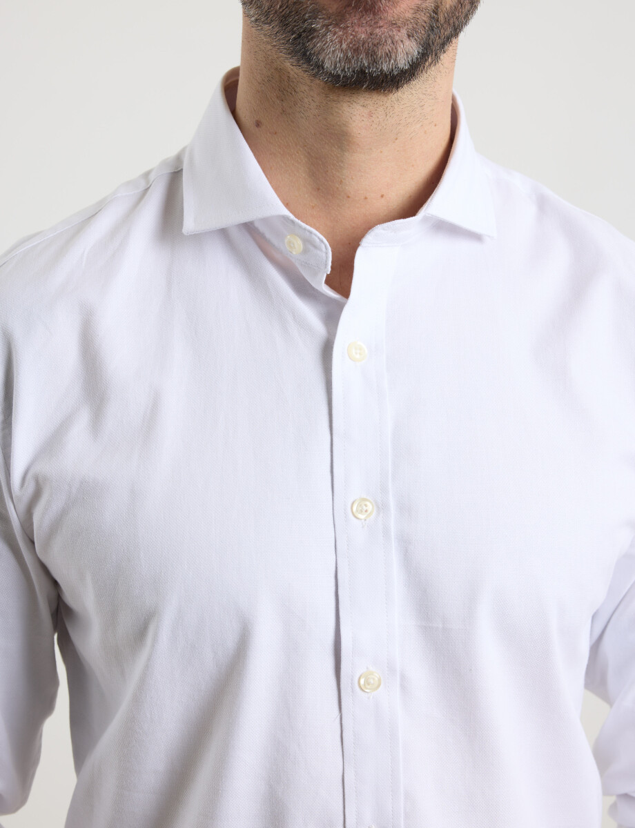 012516 CAMISA HARRINGTON 1937 Blanco