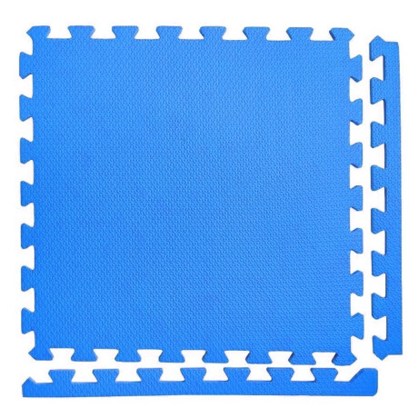 Piso Goma Eva Tatami Encastrable 1x1mt X1cm Piscina Azul