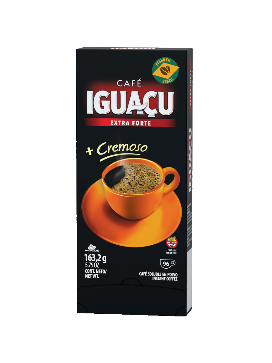 Café Iguaçu Stick Extra Fuerte 1.7 Grs x96 Unidades 163.2 grs Café Iguaçu Stick Extra Fuerte 1.7 Grs x96 Unidades 163.2 grs