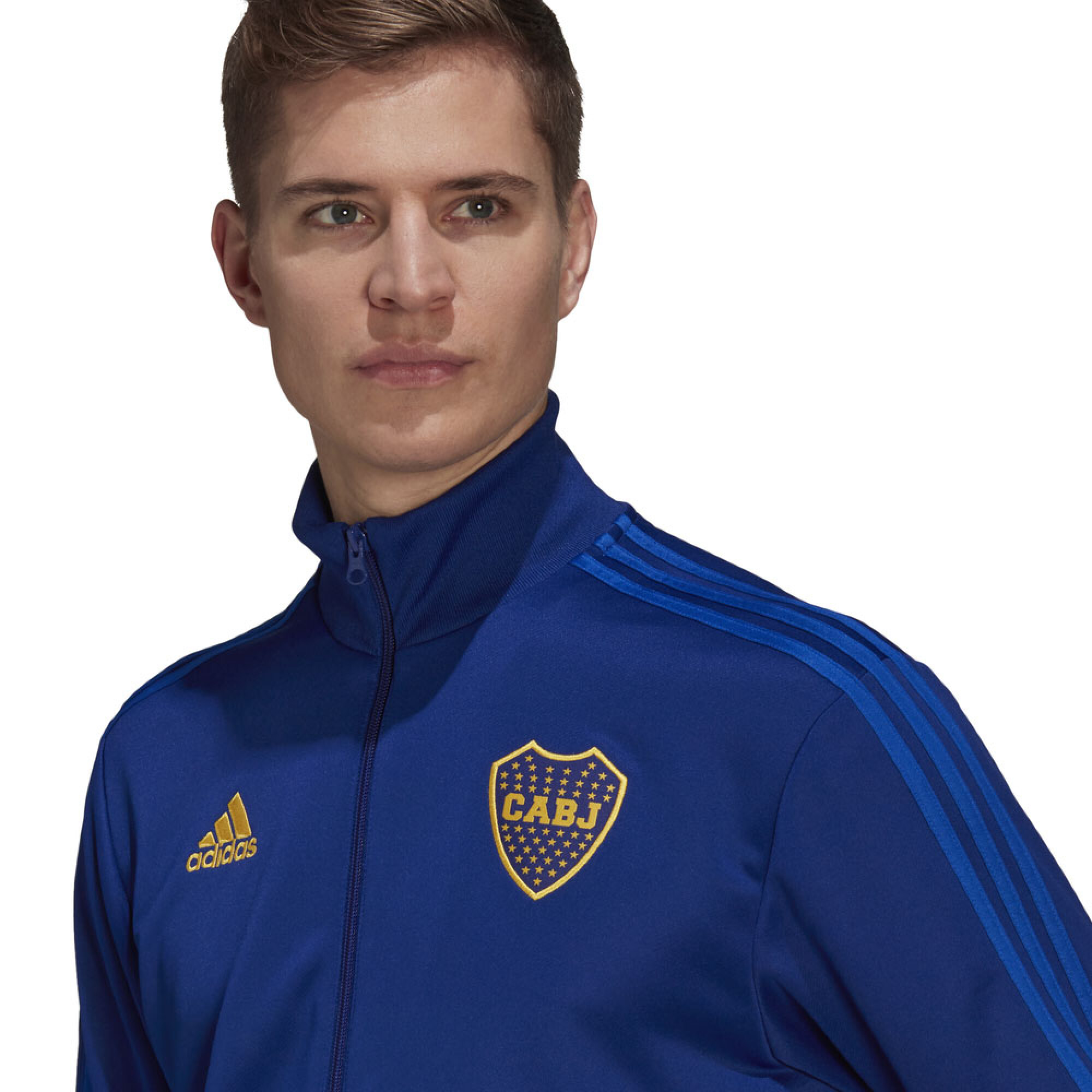 CAMPERA adidas BOCA JUNIORS 3 STRIPES - Blue — Global Sports