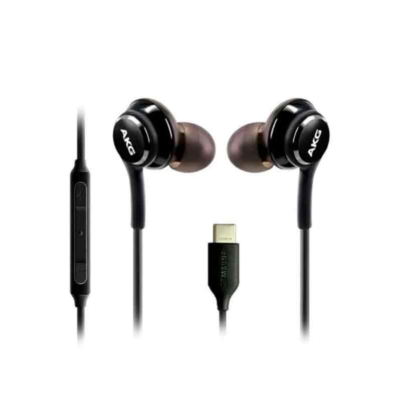 Auriculares Original Samsung AKG USB-C Negro Auriculares Original Samsung AKG USB-C Negro