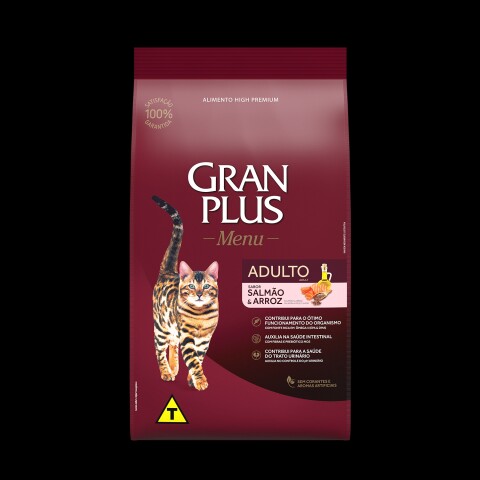 GRANPLUS GATO ADULTO / SALMÓN & ARROZ 1KG Granplus Gato Adulto / Salmón & Arroz 1kg