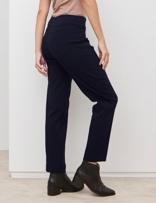 Pantalon Pull On AZUL