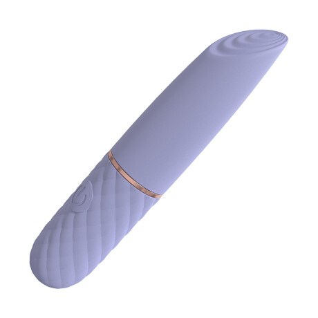 Vibrador Clitoriano Beso Tipo Lápiz Labial Loveline Lavanda