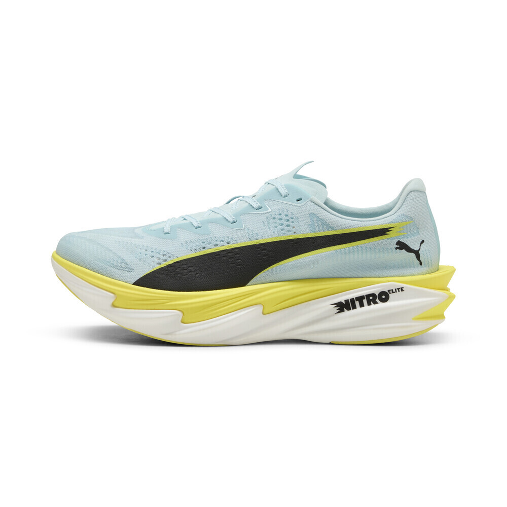 Zapatillas Running Deviate NITRO Elite 4 Hombre Fresh Water-lemon Crush-puma Black-puma White