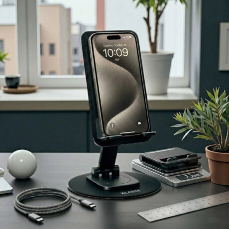 Soporte de celular Klasse 360 grados | Color negro Soporte de celular Klasse 360 grados | Color negro